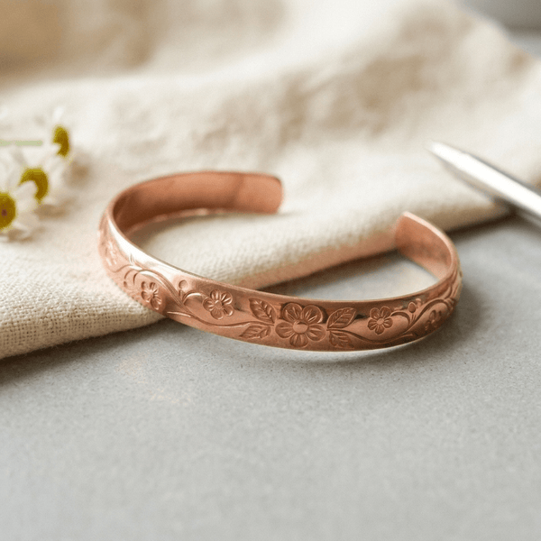Grace's Bloom Copper Bracelet - Grace's Copper