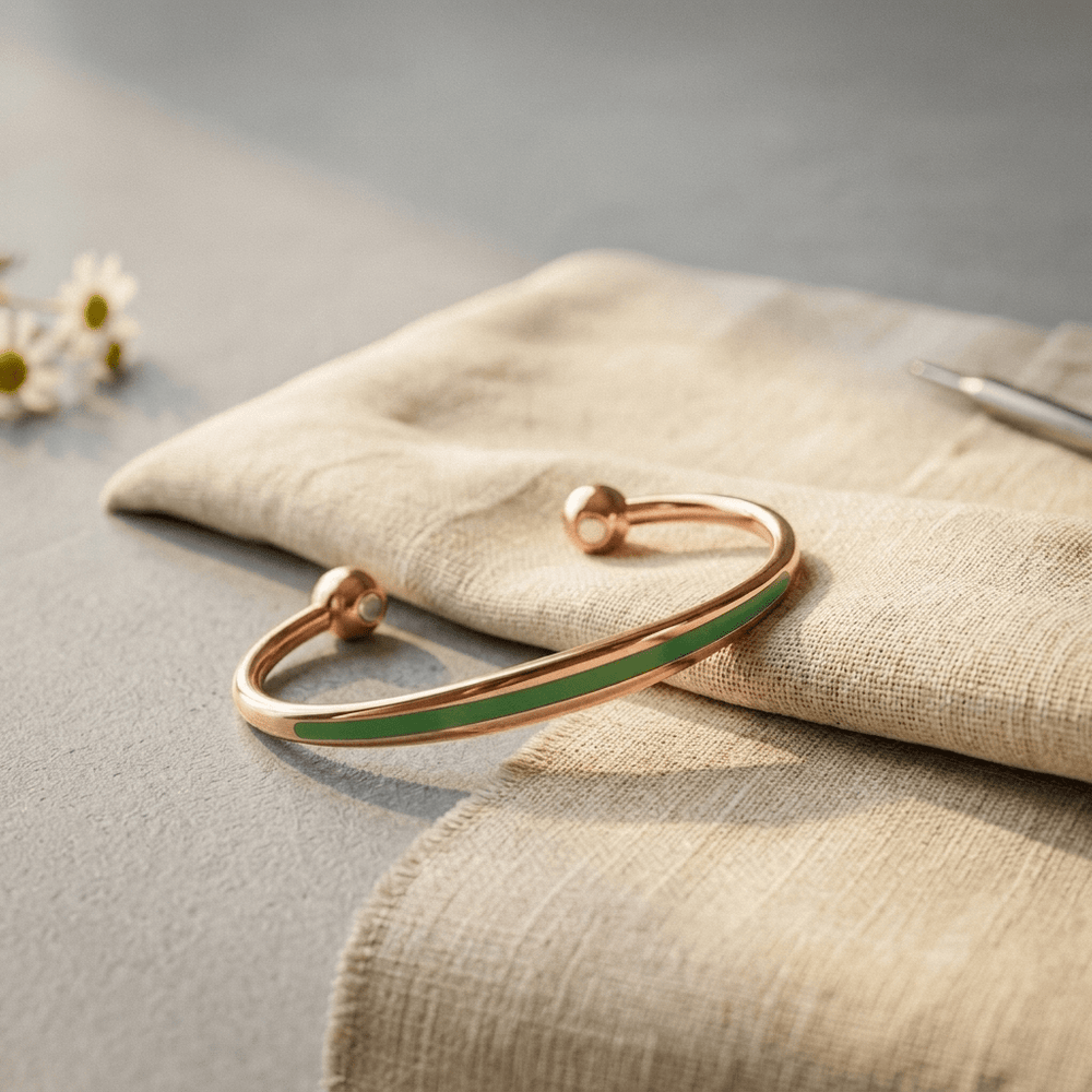 Grace's Jade Copper Bracelet - Grace's Copper