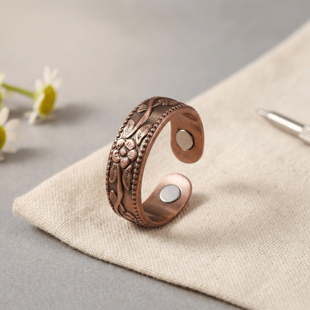 Grace's Petal Copper Ring - Grace's Copper