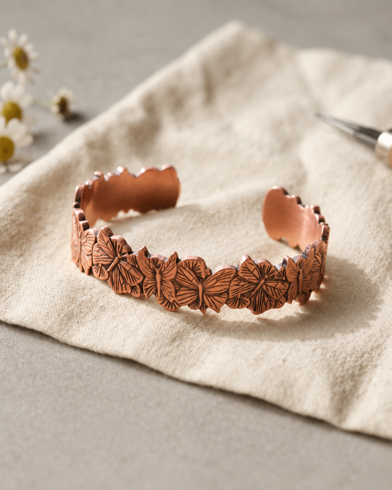 Grace's Sky Copper Bracelet - Grace's Copper