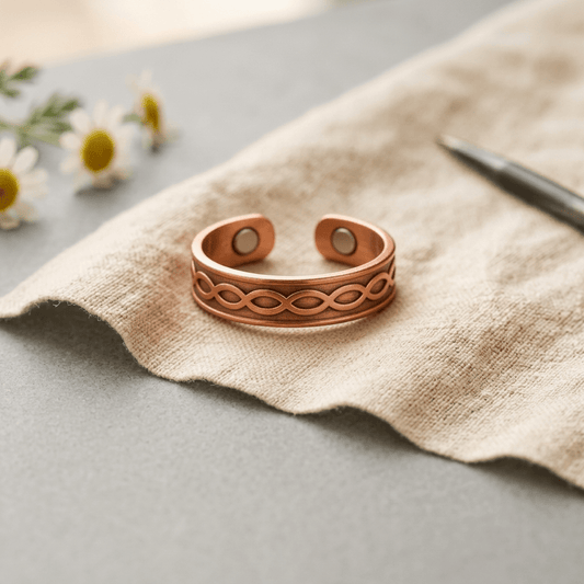 Grace's Char Copper Ring - Grace's Copper