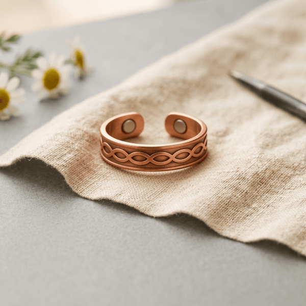 Grace's Char Copper Ring - Grace's Copper