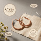 Grace's Creek Copper Earrings - Grace's Copper