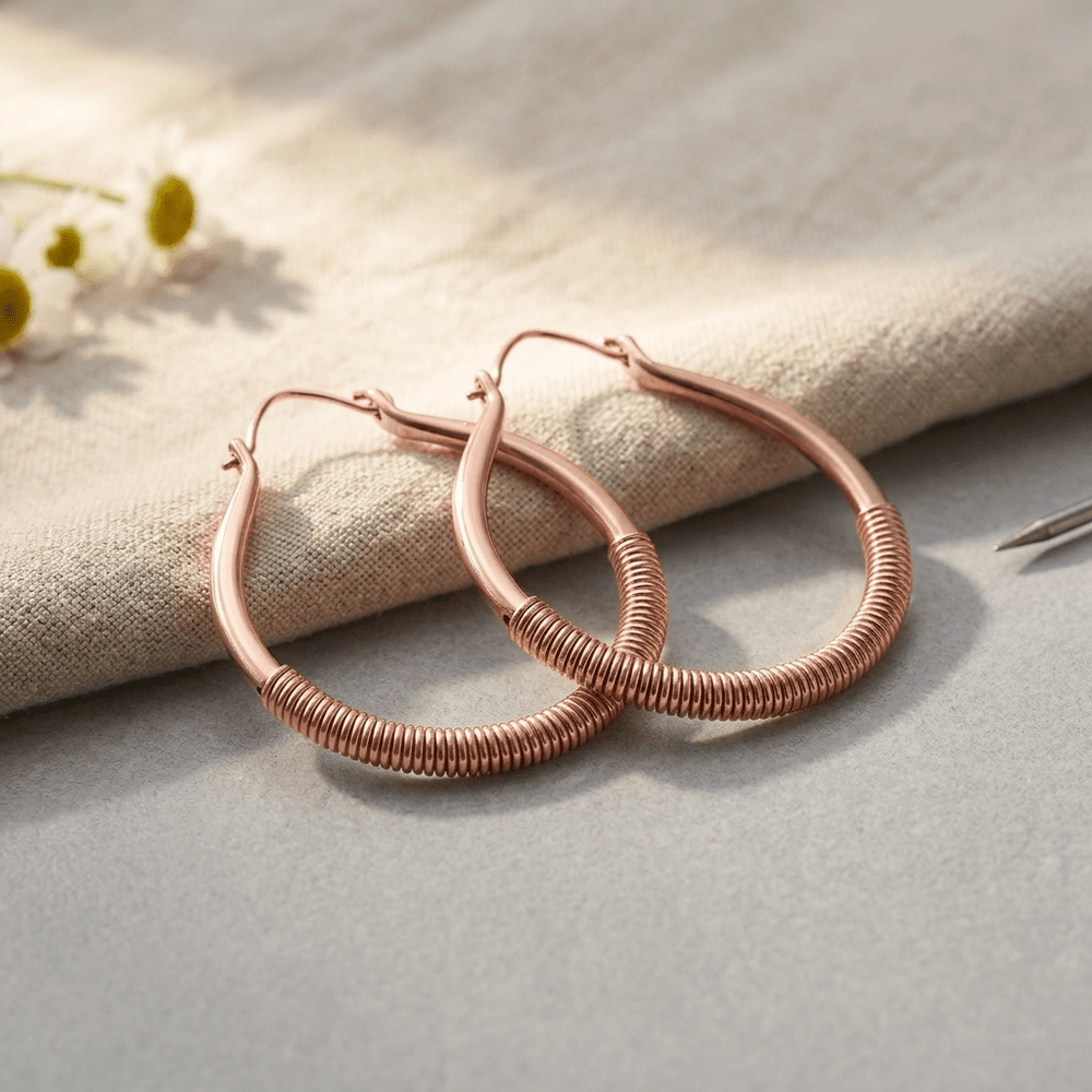 Grace's Creek Copper Earrings - Grace's Copper