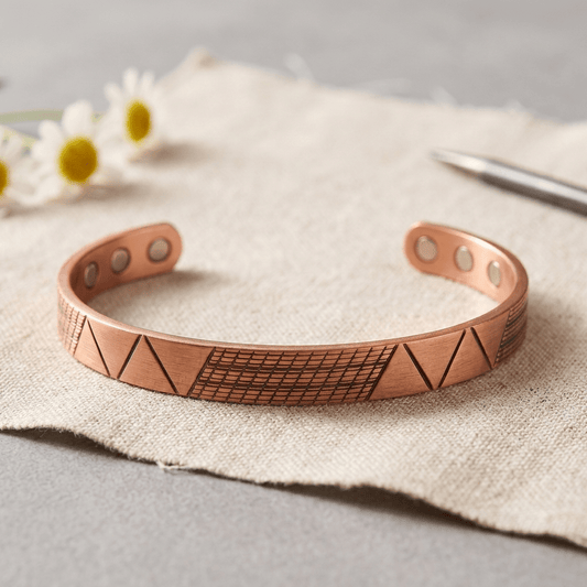Grace's Crest Copper Bracelet - Grace's Copper