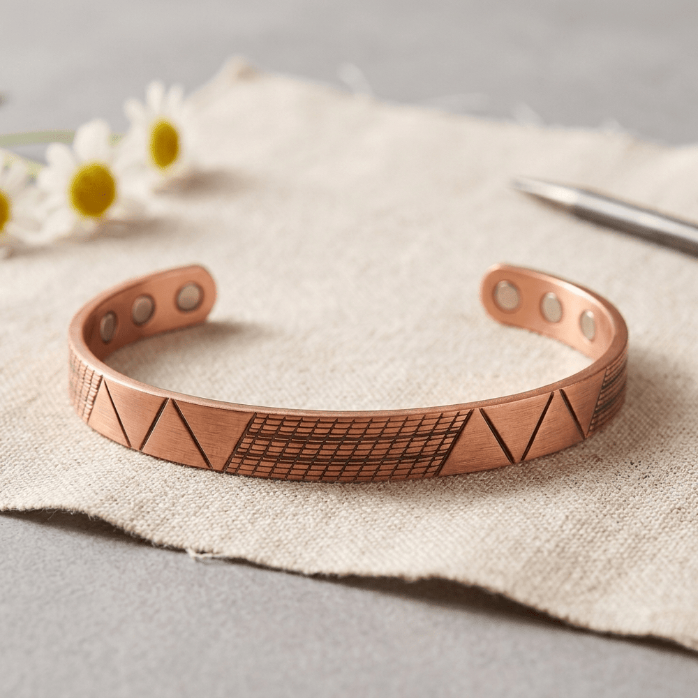 Grace's Crest Copper Bracelet - Grace's Copper