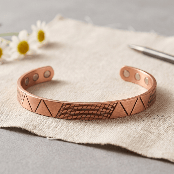 Grace's Crest Copper Bracelet - Grace's Copper