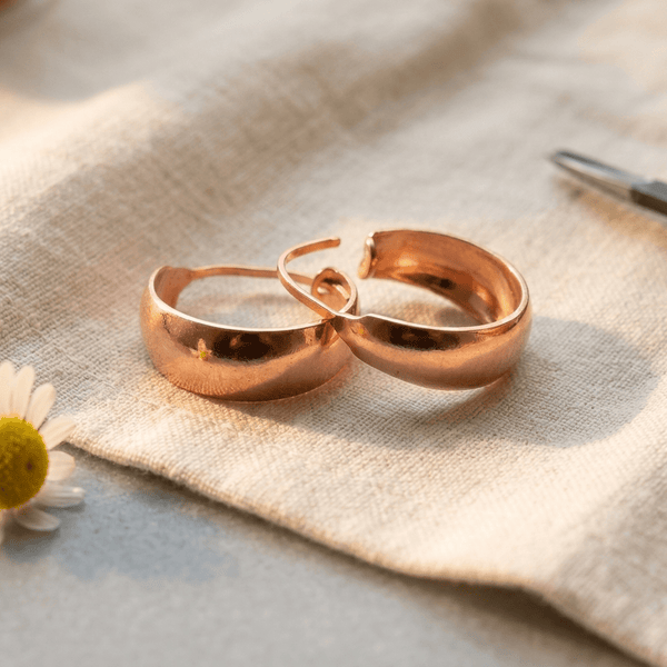Grace's Dell Copper Earrings - Grace's Copper