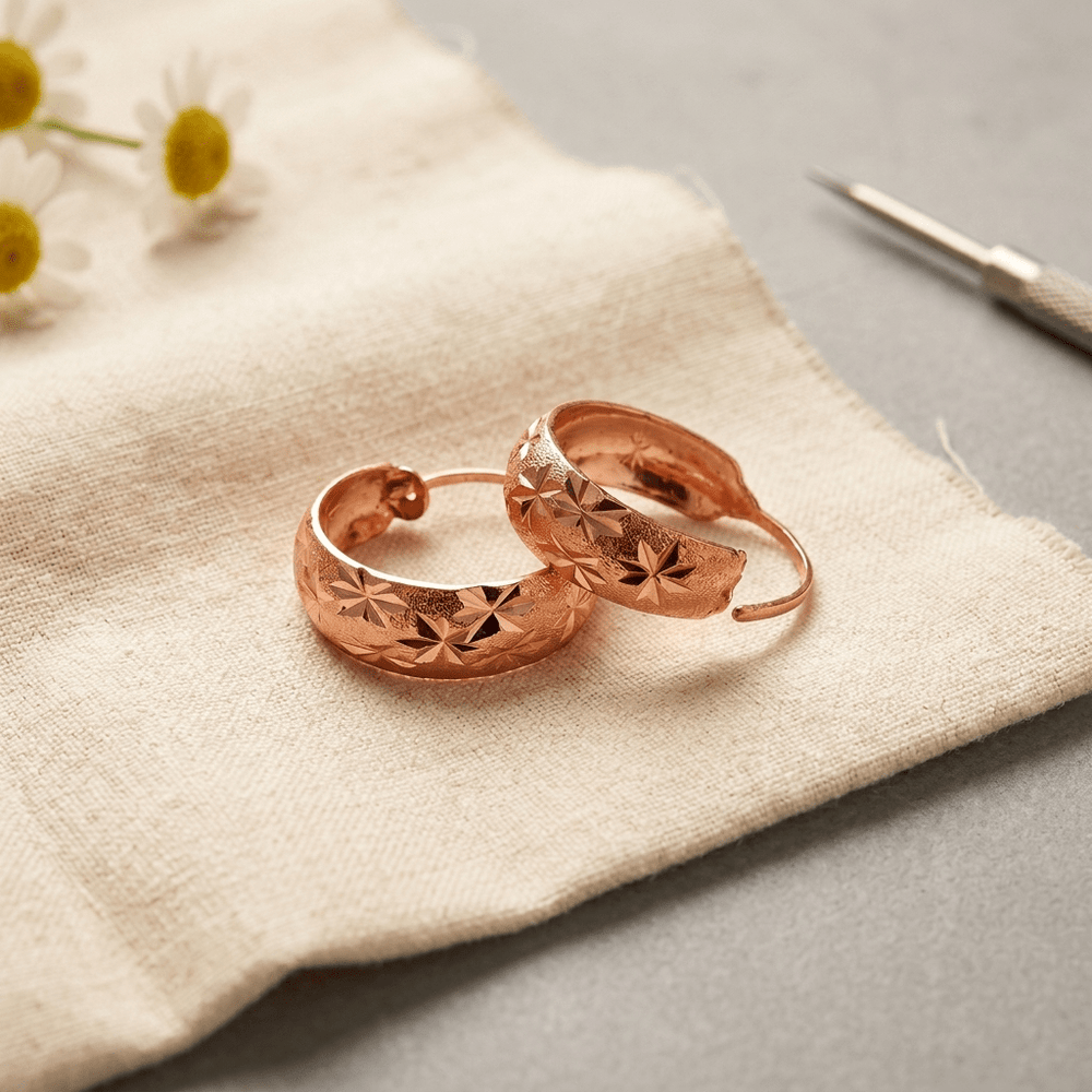 Grace's Dew Copper Earrings - Grace's Copper