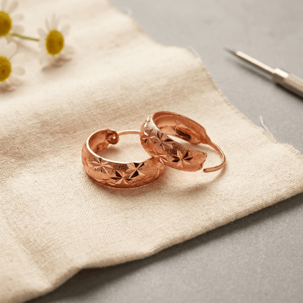 Grace's Dew Copper Earrings - Grace's Copper