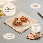 Grace's Dew Copper Earrings - Grace's Copper