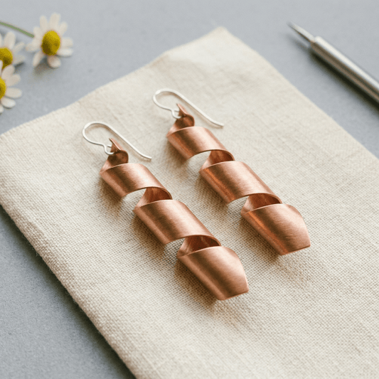 Grace's Dusk Copper Earrings - Grace's Copper