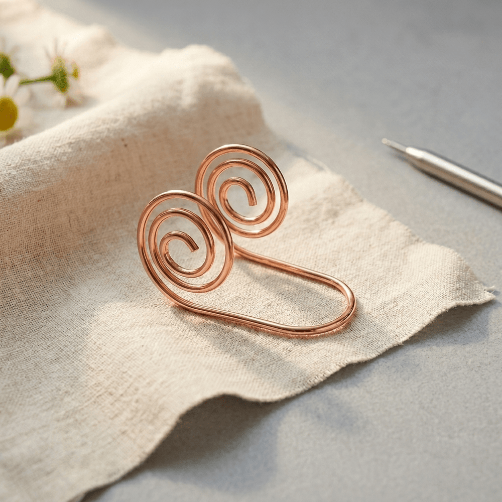 Grace's Flow Copper Hand Spiral - Grace's Copper