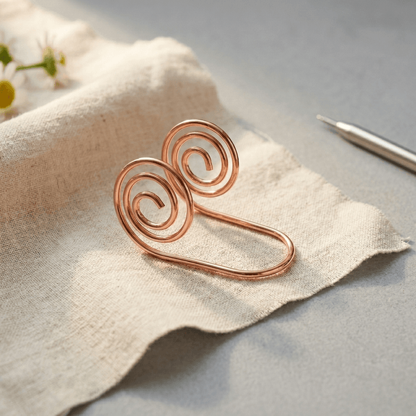 Grace's Flow Copper Hand Spiral - Grace's Copper