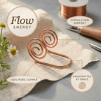 Grace's Flow Copper Hand Spiral - Grace's Copper
