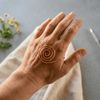 Grace's Flow Copper Hand Spiral - Grace's Copper