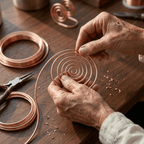Grace's Flow Copper Hand Spiral - Grace's Copper