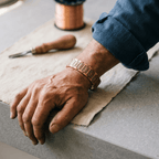 Grace's Gale Men's Copper Bracelet - Grace's Copper