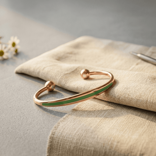 Grace's Jade Copper Bracelet - Grace's Copper