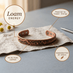 Grace's Loam Copper Bracelet - Grace's Copper