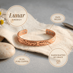 Grace's Lunar Copper Bracelet - Grace's Copper