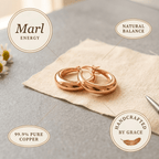 Grace's Marl Copper Earrings - Grace's Copper
