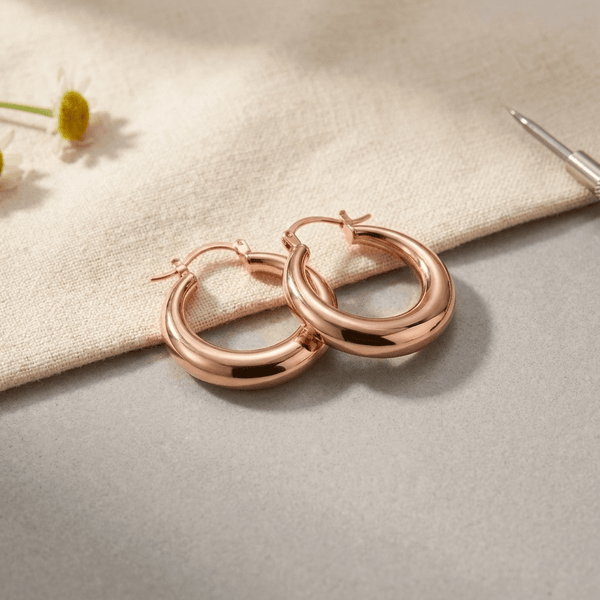 Grace's Marl Copper Earrings - Grace's Copper