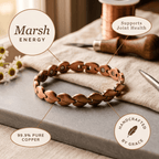 Grace's Marsh Copper Anklet - Grace's Copper
