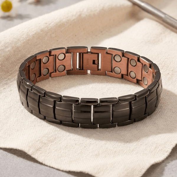 Grace's Ochre Men's Copper Bracelet - Grace's Copper