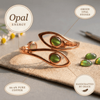 Grace's Opal Copper Bracelet - Grace's Copper