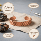 Grace's Ore Men's Copper Bracelet - Grace's Copper
