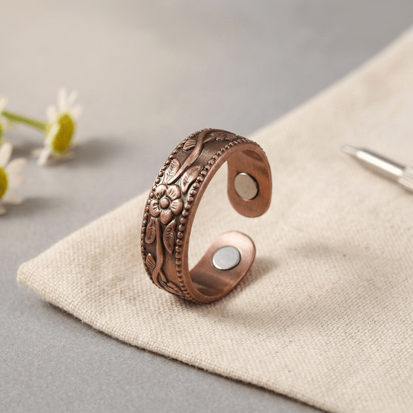 Grace's Petal Copper Ring - Grace's Copper