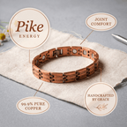 Grace's Pike Men's Copper Bracelet - Grace's Copper