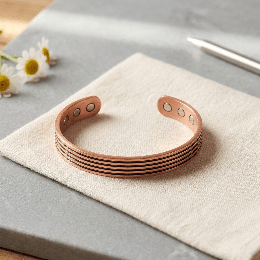 Grace's Sage Copper Bracelet - Grace's Copper