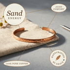 Grace's Sand Copper Anklet - Grace's Copper