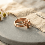 Grace's Silt Copper Ring - Grace's Copper