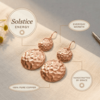 Grace's Solstice Copper Earrings - Grace's Copper