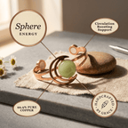 Grace's Sphere Green Copper Bracelet - Grace's Copper