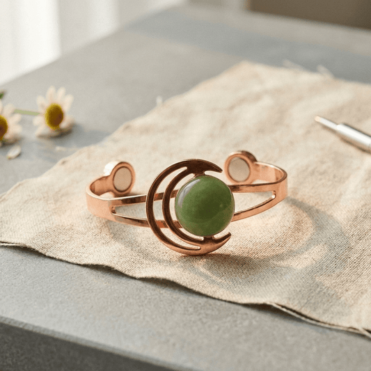 Grace's Sphere Green Copper Bracelet - Grace's Copper