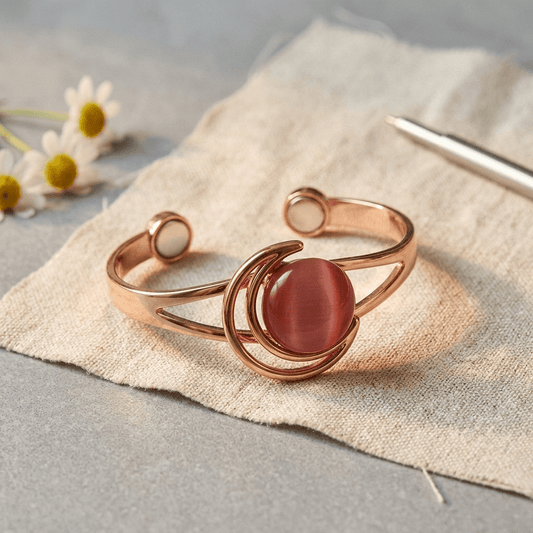 Grace's Sphere Pink Copper Bracelet - Grace's Copper