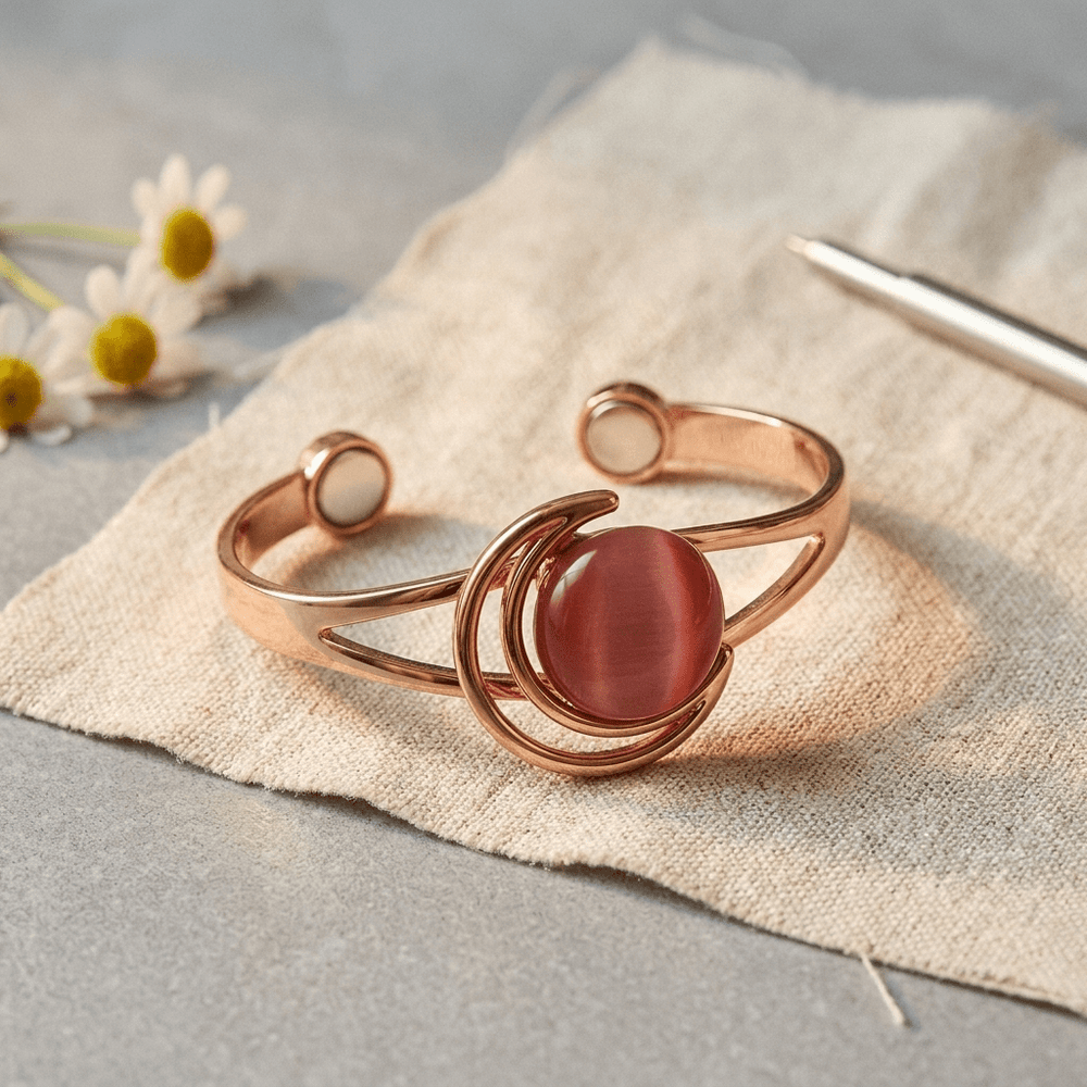 Grace's Sphere Pink Copper Bracelet - Grace's Copper