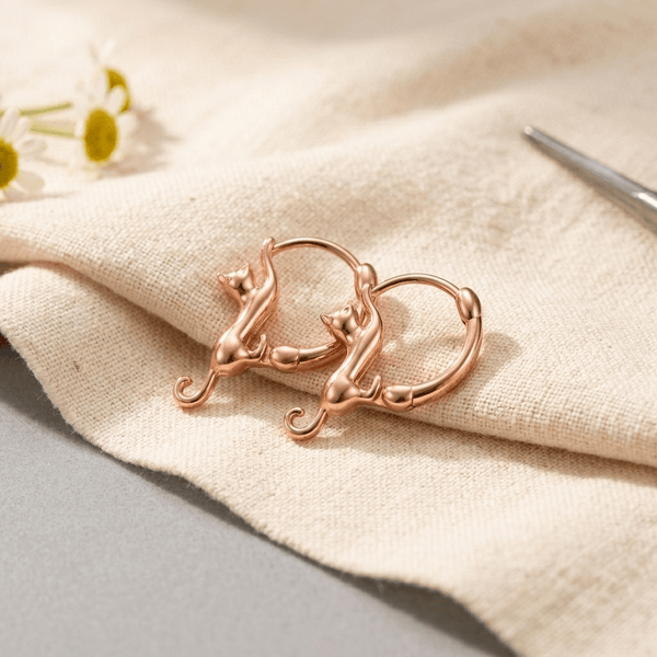 Grace's Swirl Copper Earrings - Grace's Copper