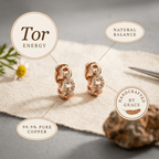 Grace's Tor Copper Earrings - Grace's Copper