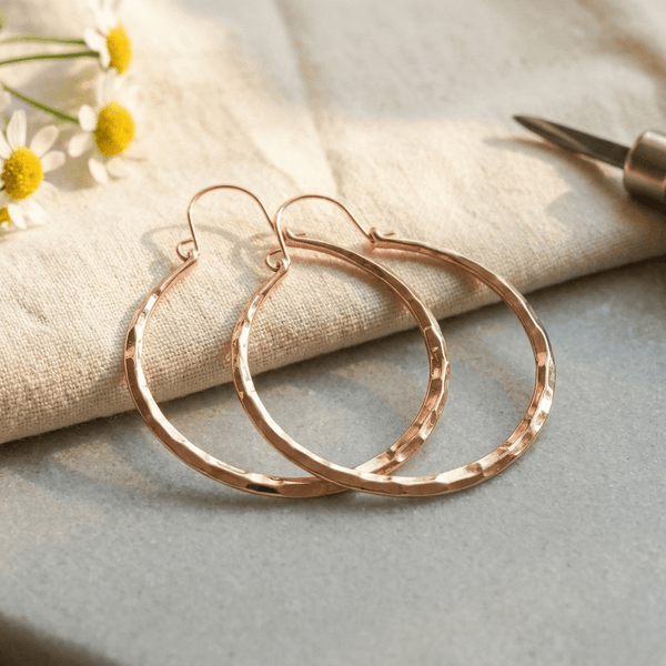 Grace's Willow Copper Earrings - Grace's Copper