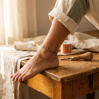Vera's Shore Copper Anklet