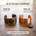 Vera's Knap Copper Ring