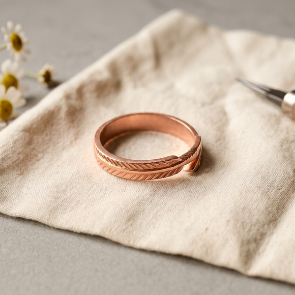 Grace's Rowan Copper Ring - Grace's Copper