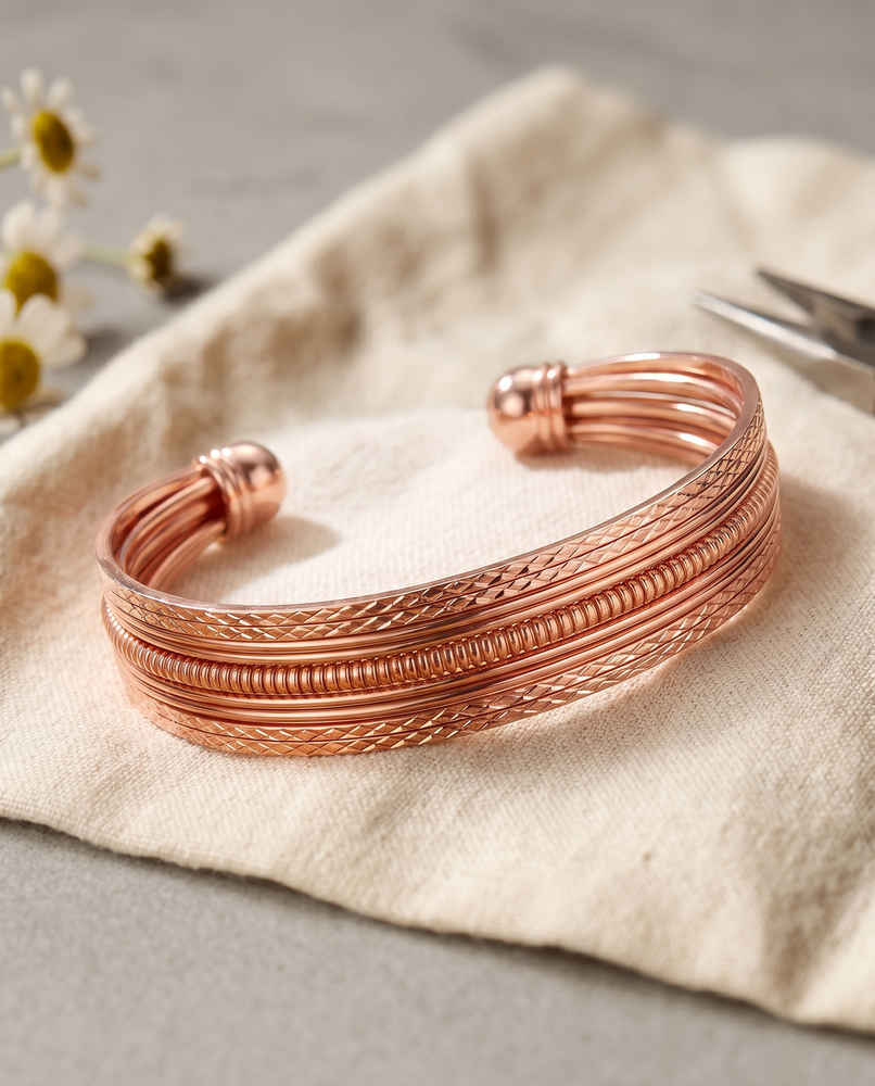 Grace's Bracken Copper Bracelet - Grace's Copper