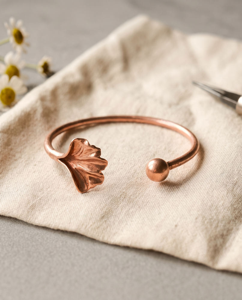 Grace's Shell Copper Bracelet - Grace's Copper