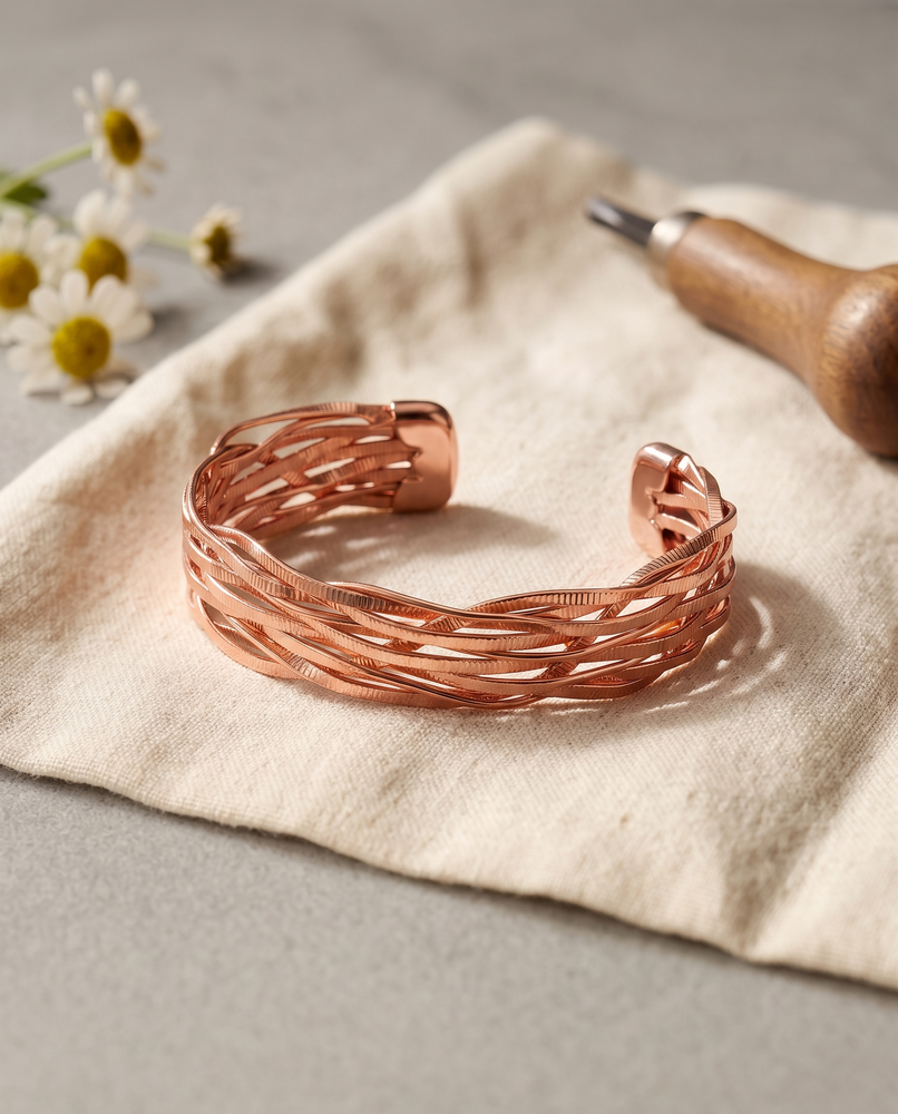Grace's Wisp Copper Bracelet - Grace's Copper